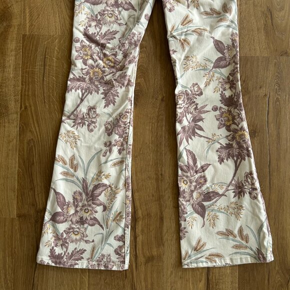 Anthropologie Vintage Style High Waisted Button Fly Bootcut Jeans Size 26 - Picture 13 of 13